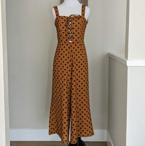 NWT Rahi Cali Polka dot Jumpsuit